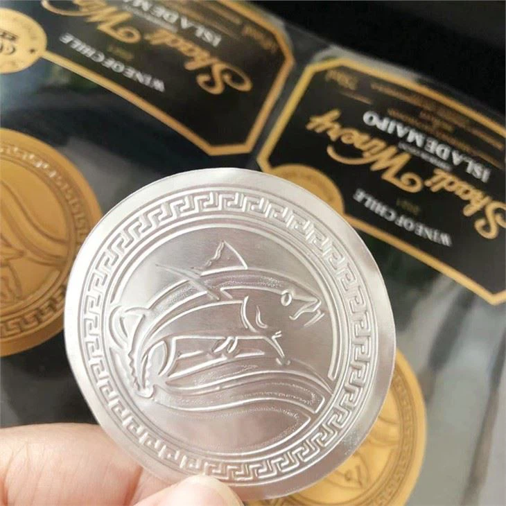 Metal Wine Labels