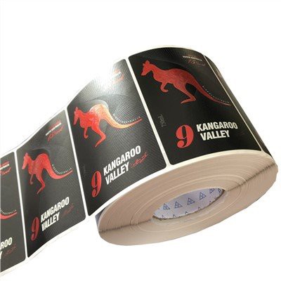 Coated Paper Self-adhesive Wine Labels