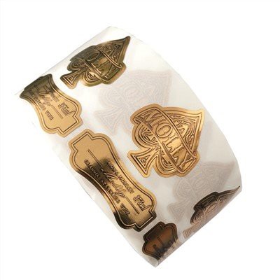 Embossing Self-adhesive Wine Labels