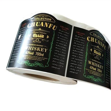 Self-adhesive Whisky Labels