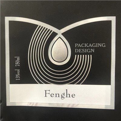 Silver Foil Self-adhesive Labels